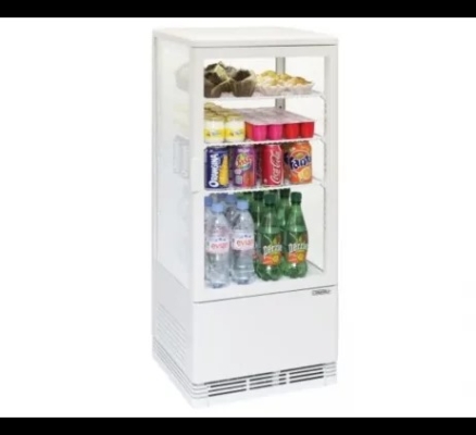 MINI VITRINE REFRIGEREE POSITIVE 78L BLANCHE